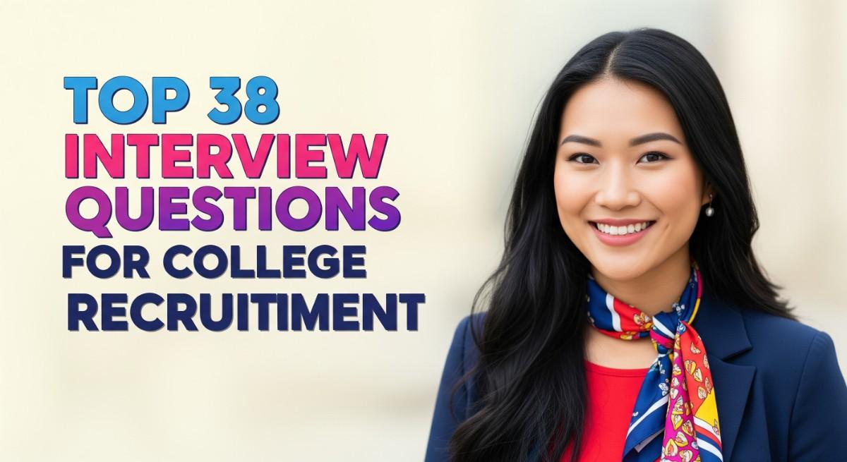 Top 38 Interview Questions for College Recruitment