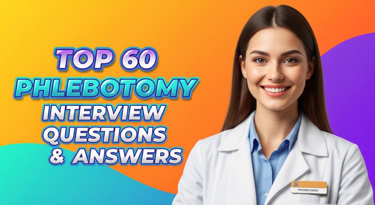 Top 60 Phlebotomy Interview Questions and Answers