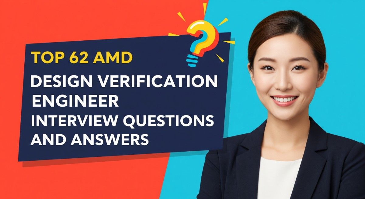 Top 62 AMD Design Verification Engineer Interview Questions and Answers
