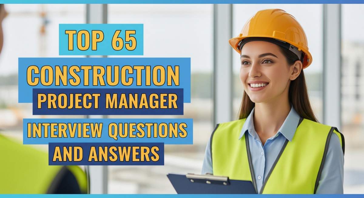 Top 65 Construction Project Manager Interview Questions and Answers