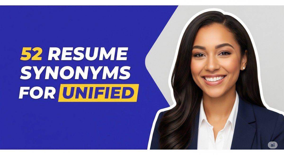 52 Resume Synonyms for Unified