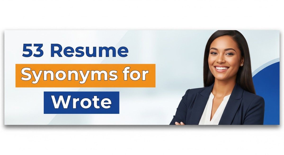53 Resume Synonyms for Wrote
