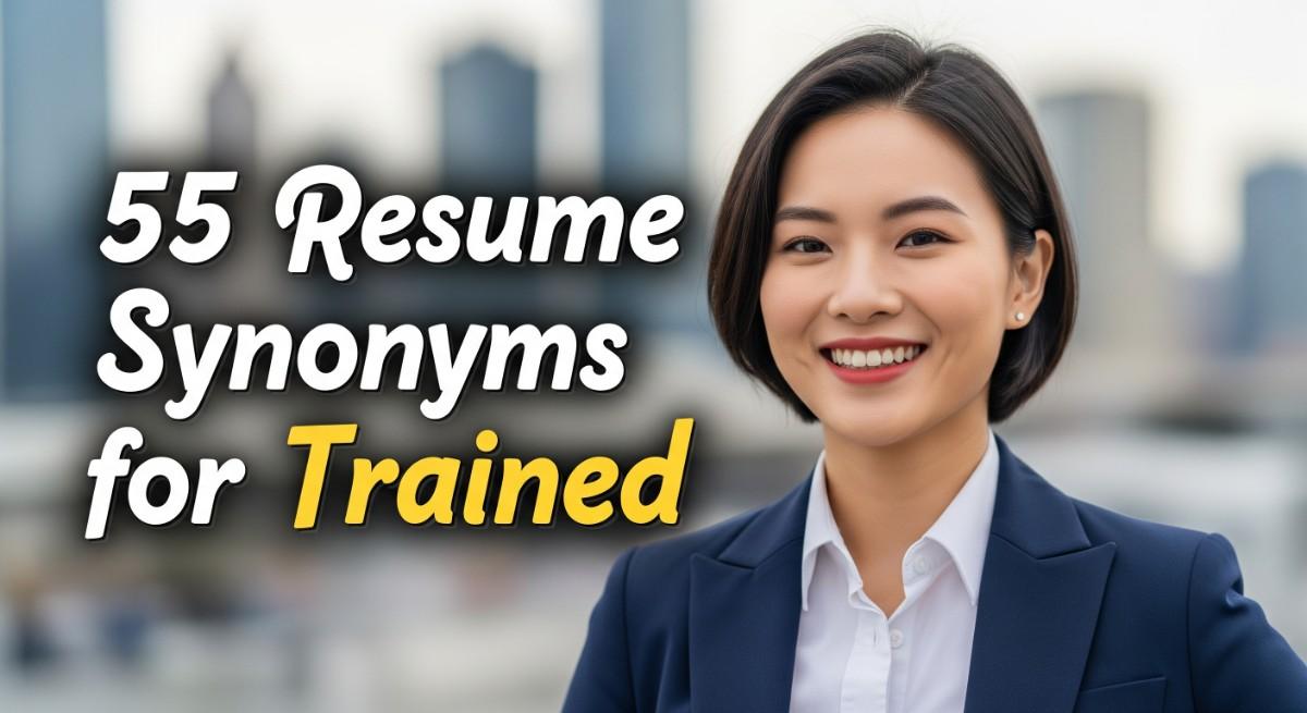 55 Resume Synonyms for Trained