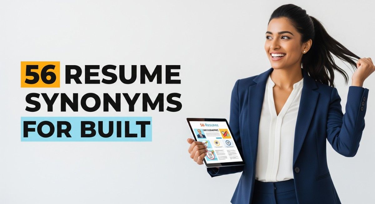 56 Resume Synonyms for Built