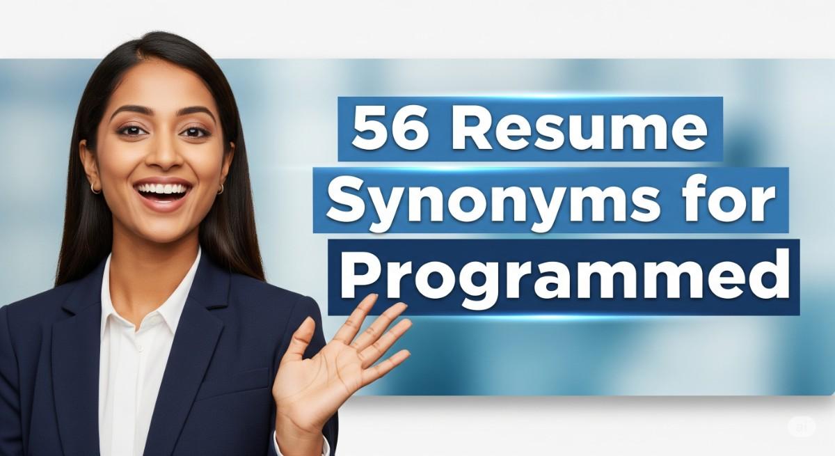 56 Resume Synonyms for Programmed