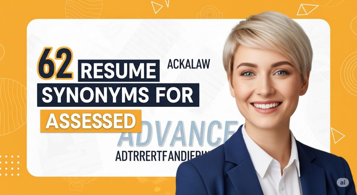 62 Resume Synonyms for Assessed