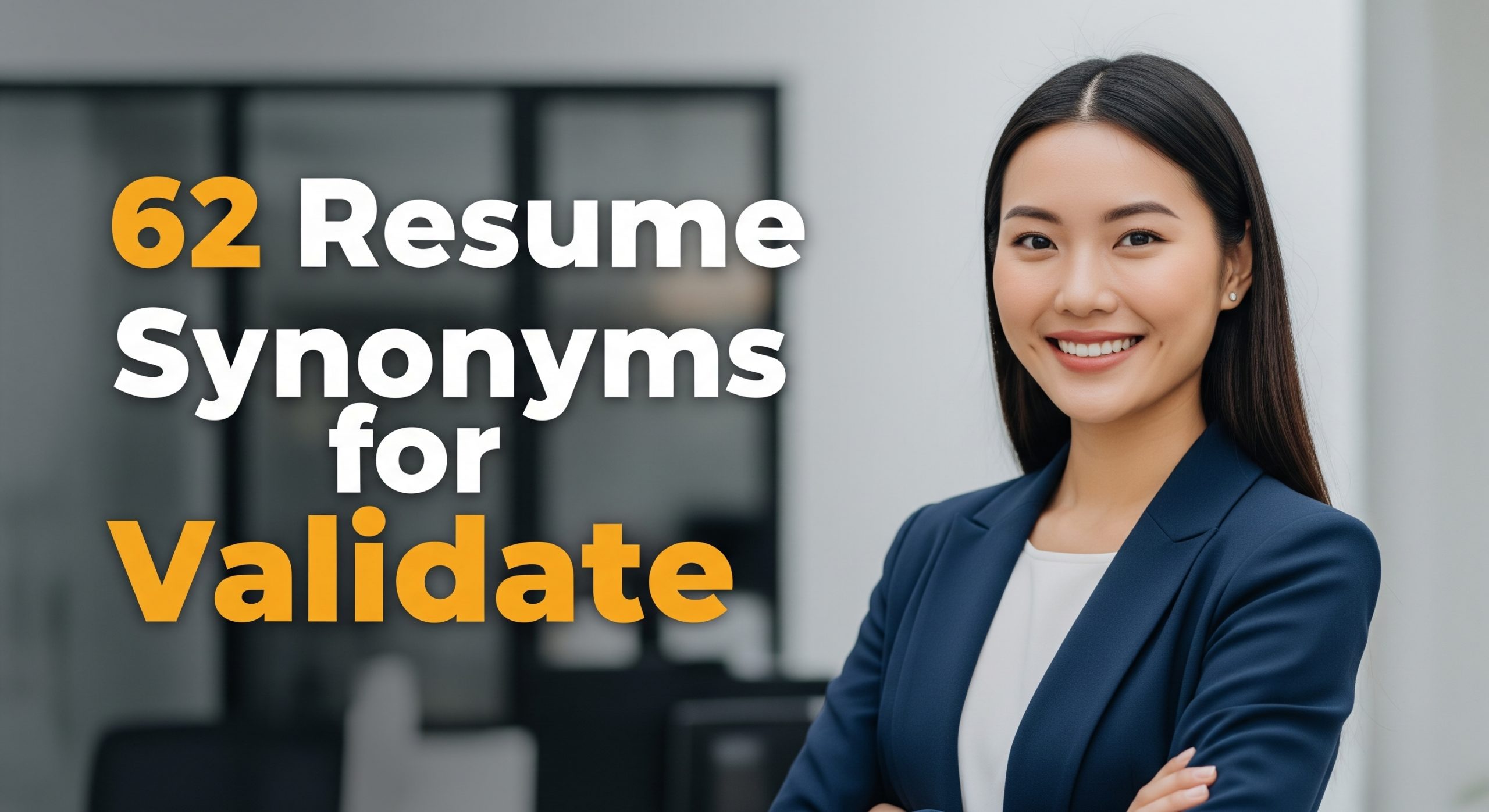 62 Resume Synonyms for Validate