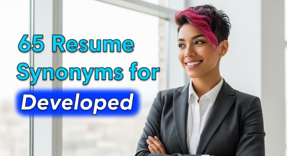65 Resume Synonyms for Developed