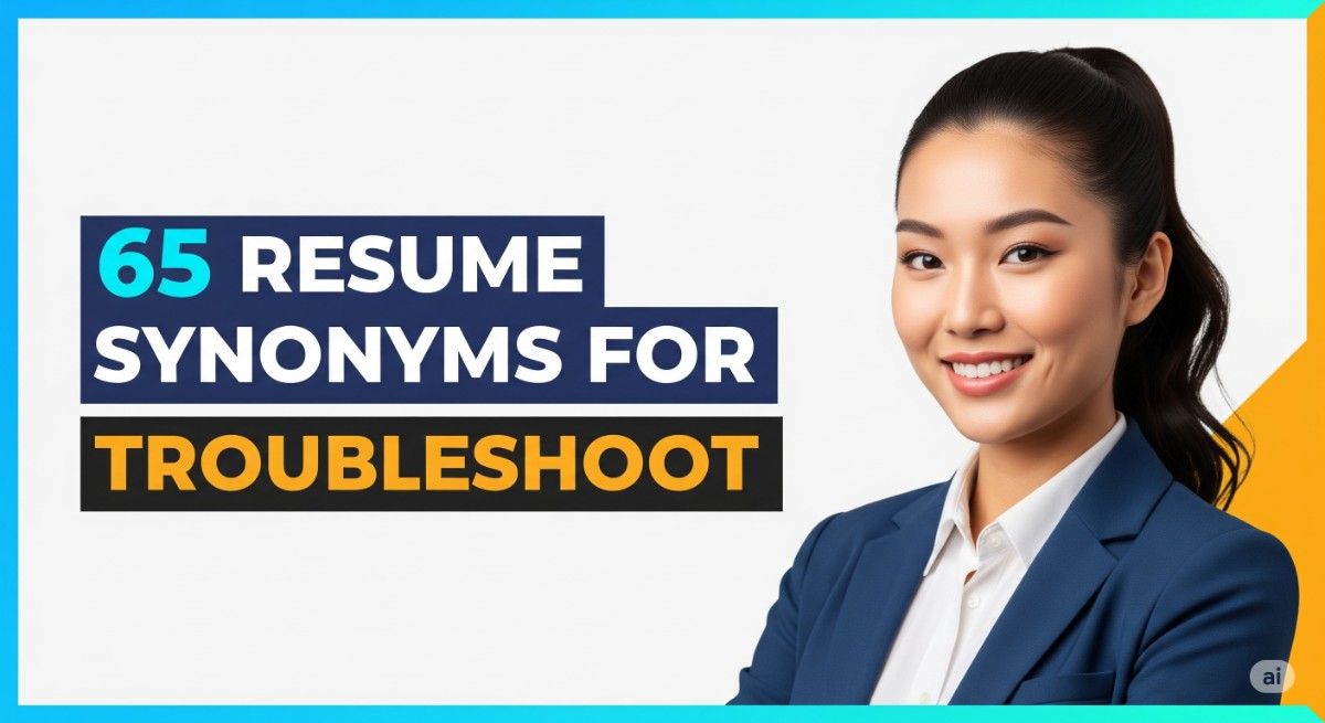 65 Resume Synonyms for Troubleshoot