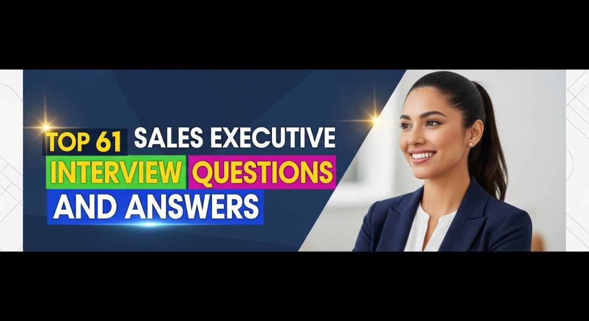 Top 61 Sales Executive Interview Questions and Answers