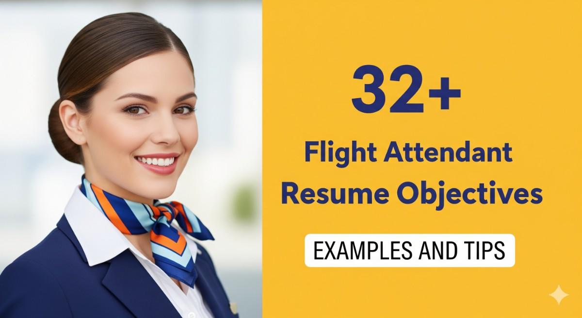 32+ Flight Attendant Resume Objectives Examples and Tips