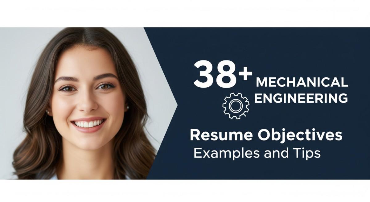 38+ Mechanical Engineering Resume Objectives Examples and Tips