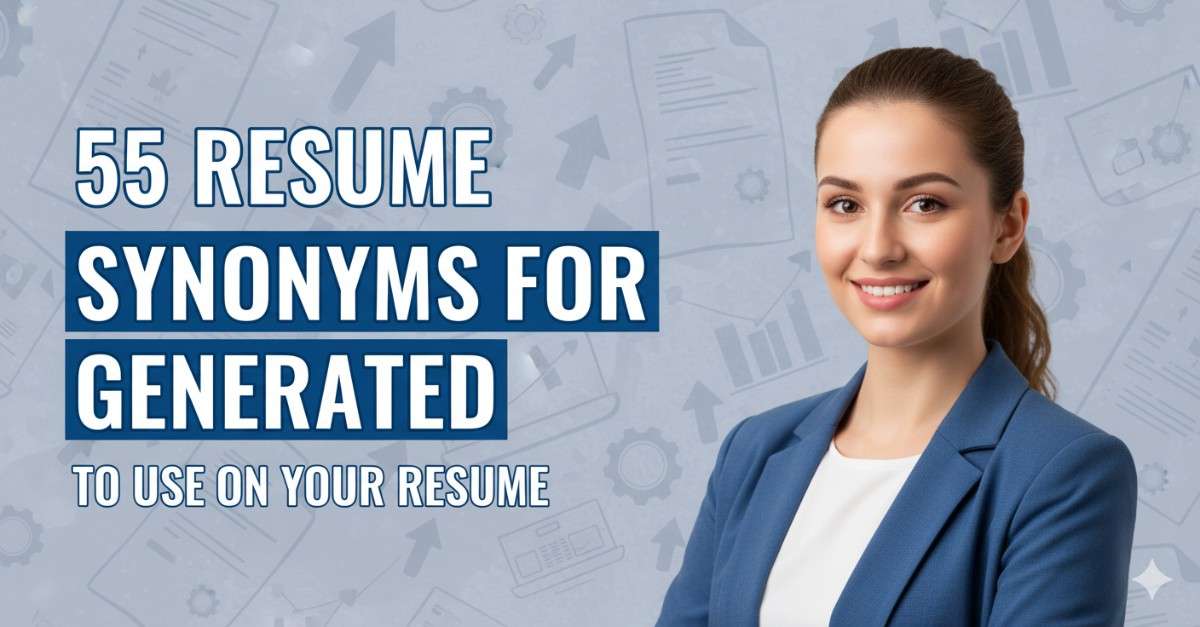 55 Resume Synonyms for Generated To Use On Your Resume