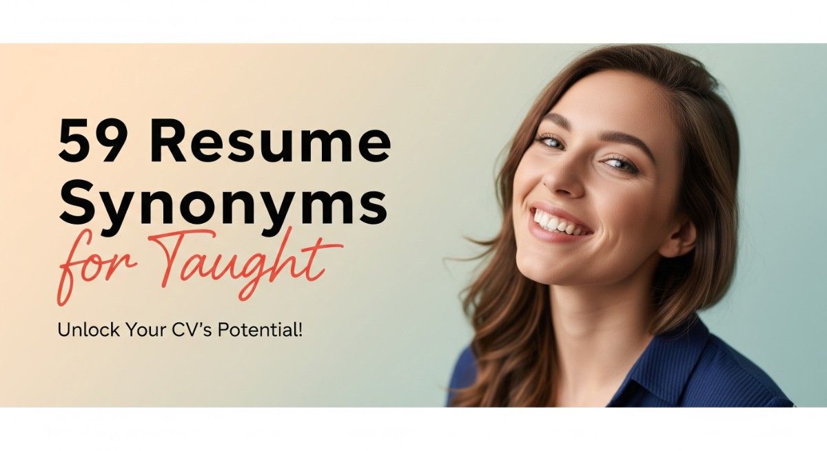 59 Resume Synonyms for Taught To Use On Your Resume