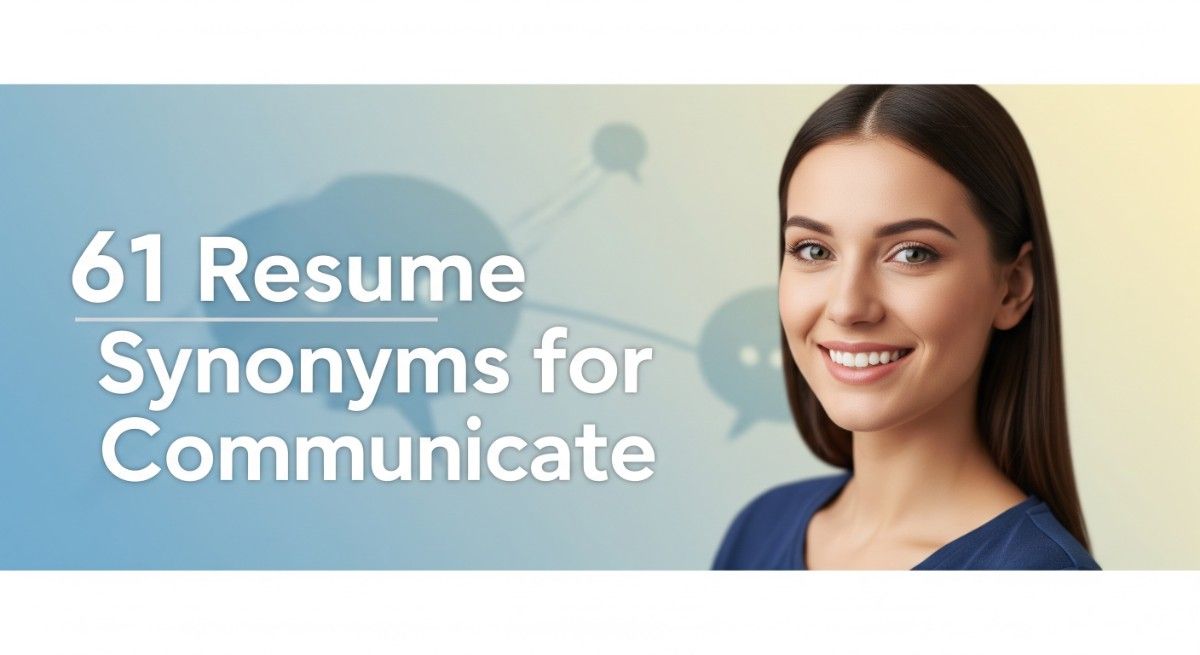 61 Resume Synonyms for Communicate To Use On Your Resume