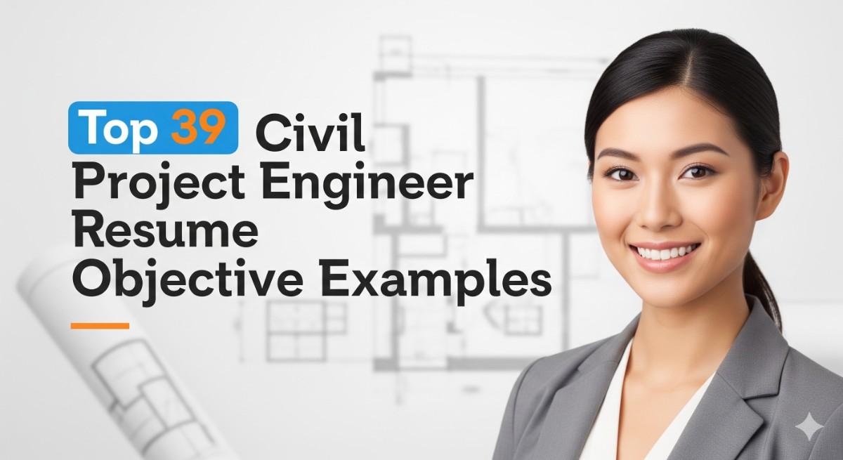 Top 39 Civil Project Engineer Resume Objective Examples