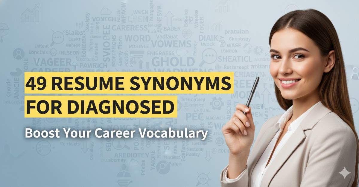49 Resume Synonyms for Diagnosed To Use On Your Resume