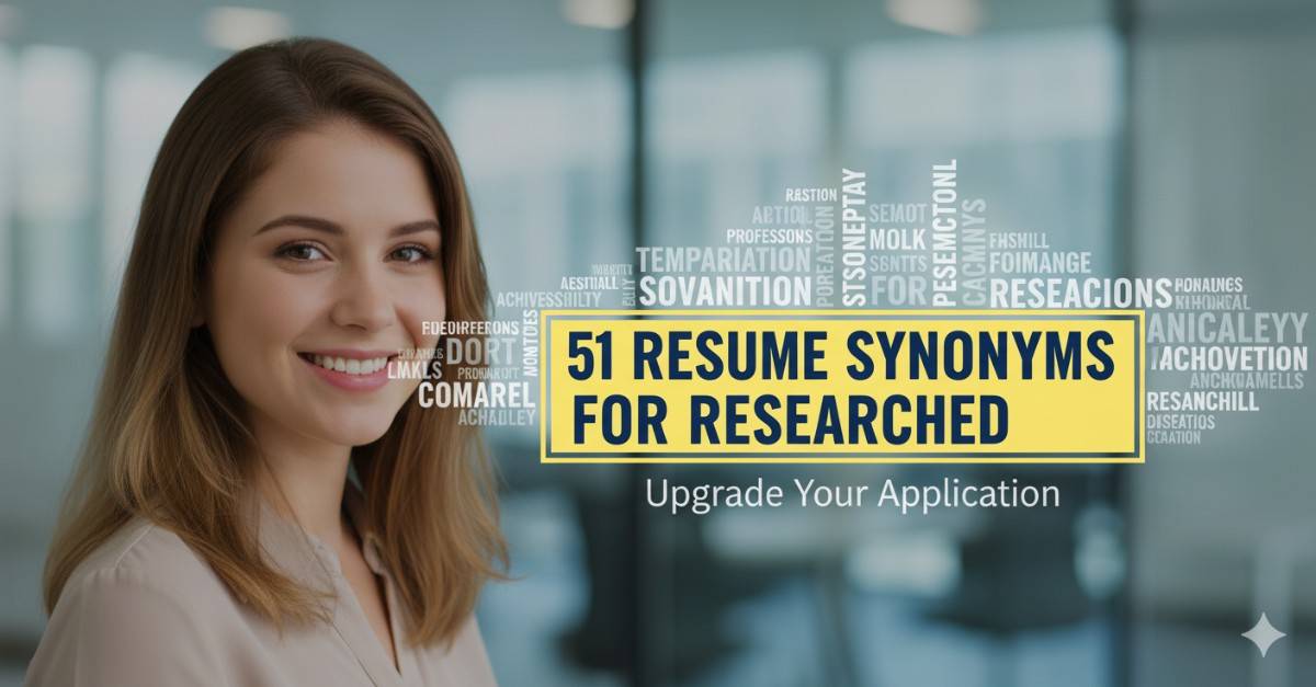 51 Resume Synonyms for Researched To Use On Your Resume