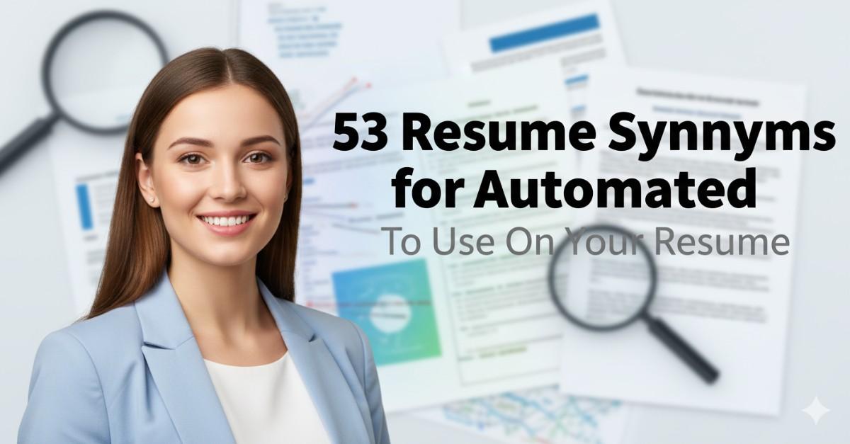 53 Resume Synonyms for Automated To Use On Your Resume
