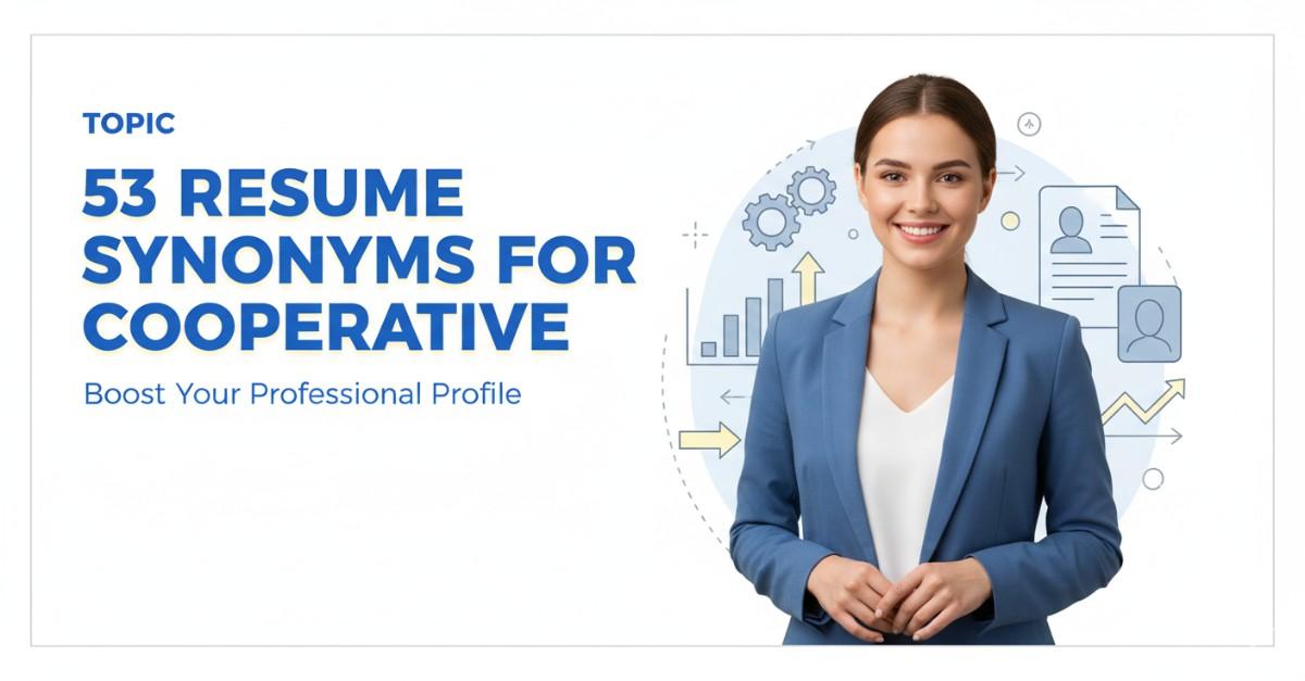53 Resume Synonyms for Cooperative To Use On Your Resume