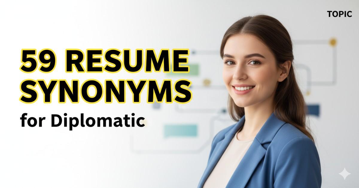 59 Resume Synonyms for Diplomatic To Use On Your Resume