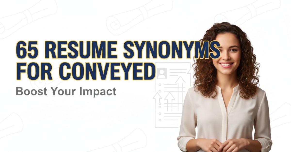 65 Resume Synonyms for Conveyed To Use On Your Resume