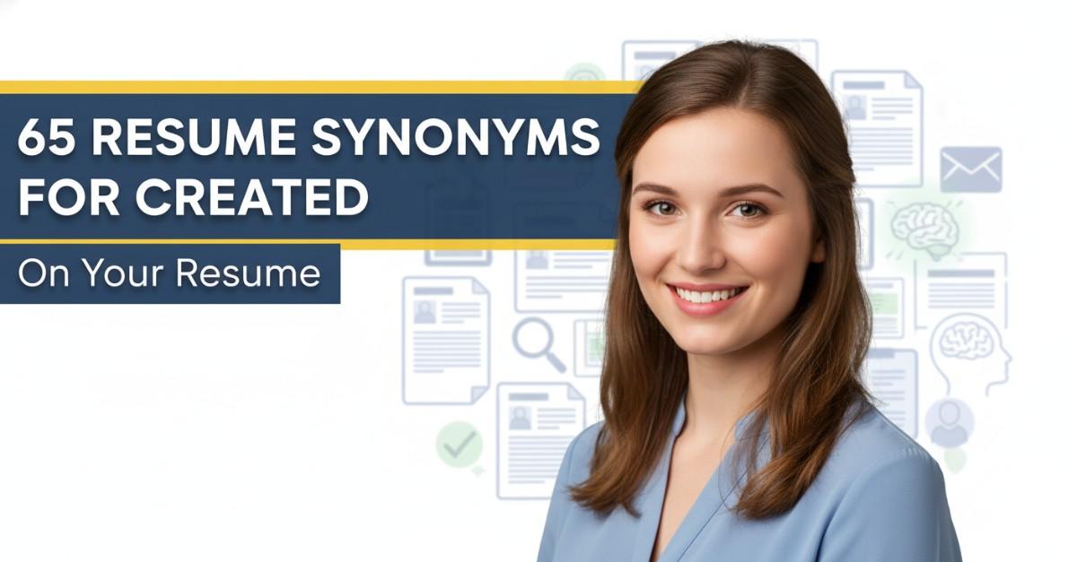 65 Resume Synonyms for Created To Use On Your Resume