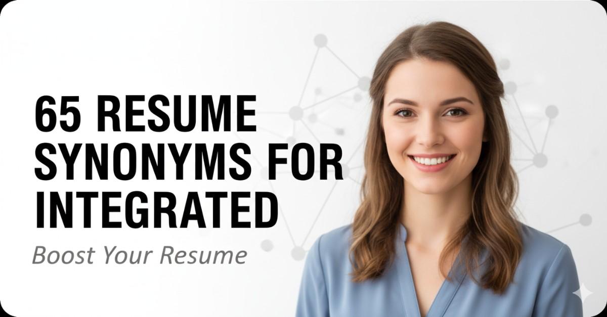 65 Resume Synonyms for Integrated To Use On Your Resume