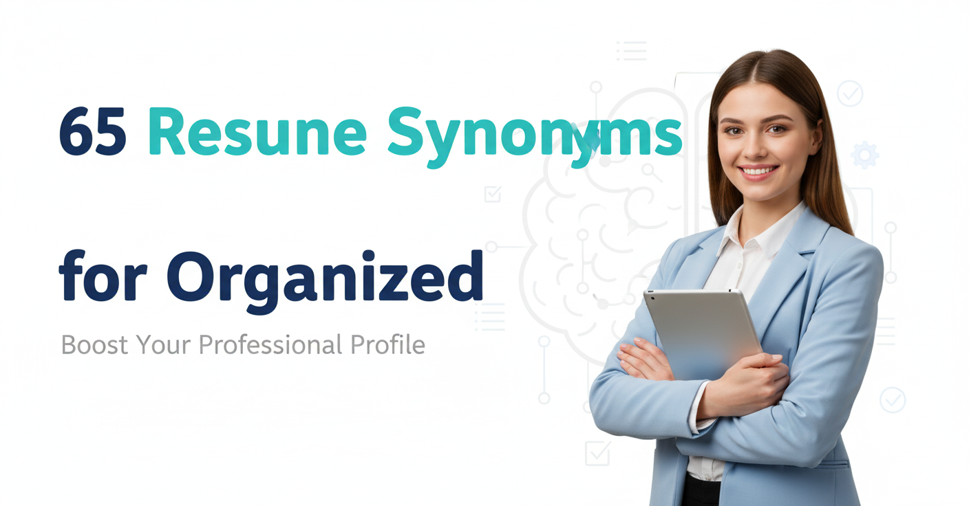 65 Resume Synonyms for Organized To Use On Your Resume