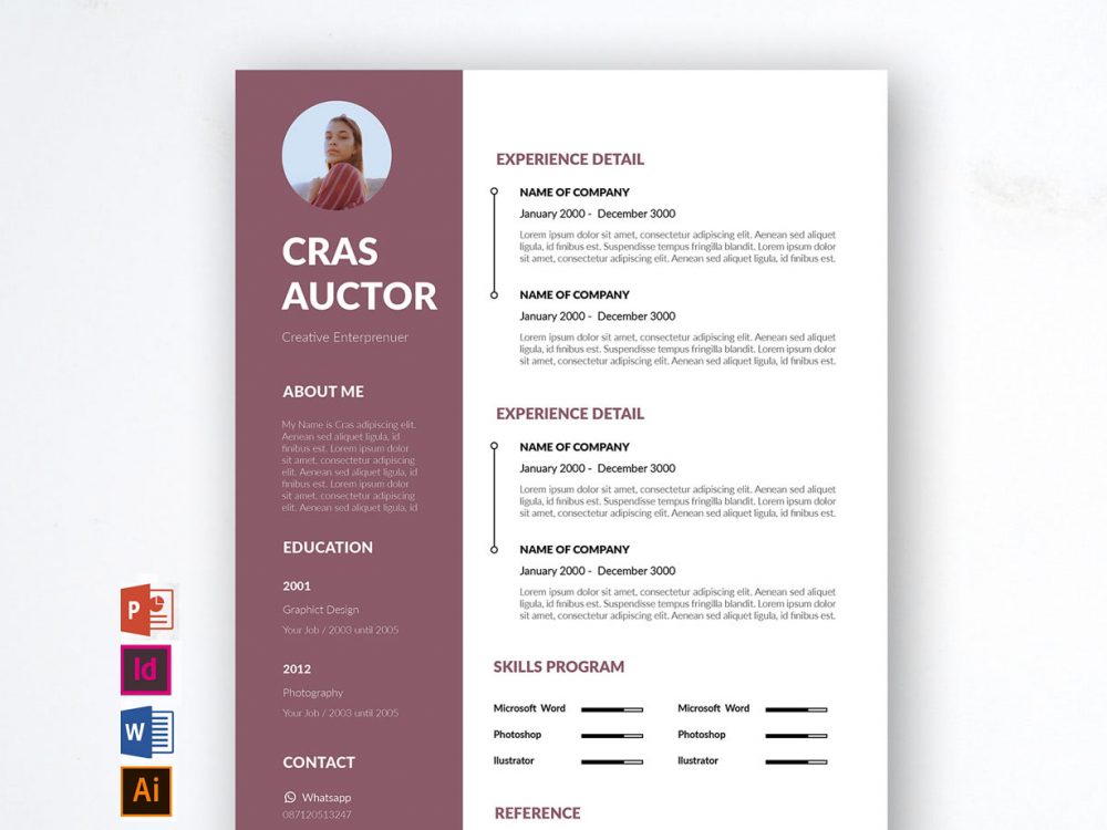 excellent cv template