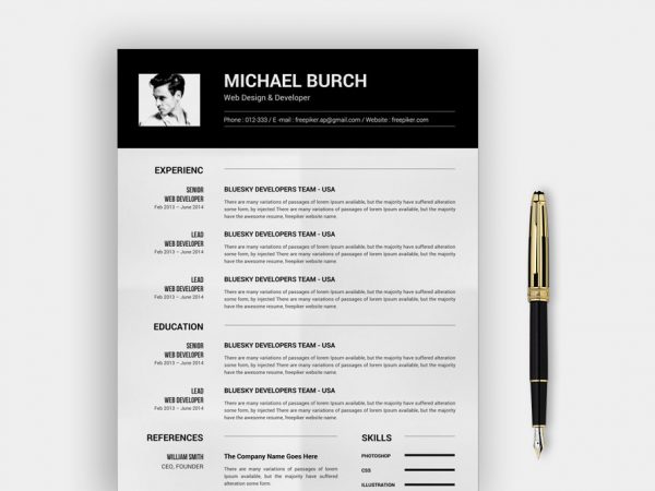 Free Resume Cv Templates In Word Format 2020 Resumekraft