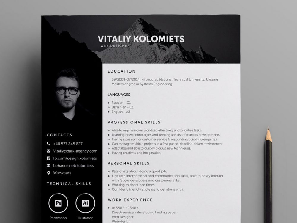 resume template health professional   14