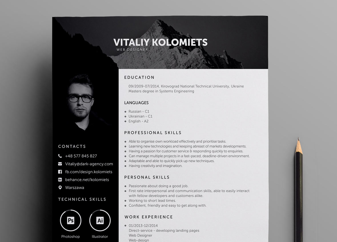 Professional Resume Template for Web designers in 2025 - ResumeKraft