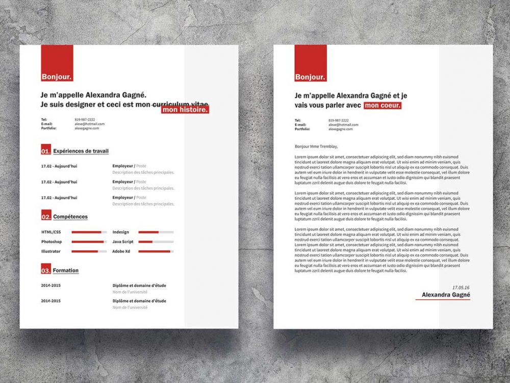 Free Cover Letter Cv Template Word