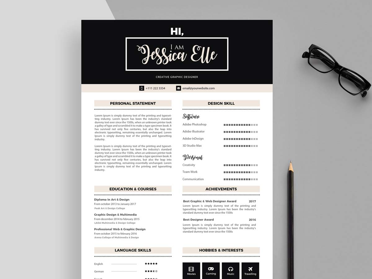 Editable CV Templates Free Download In 2024 ResumeKraft