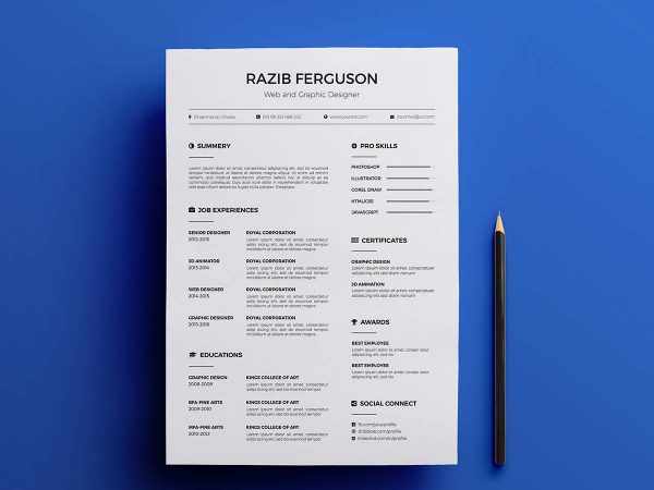 Cv Templates Free Word