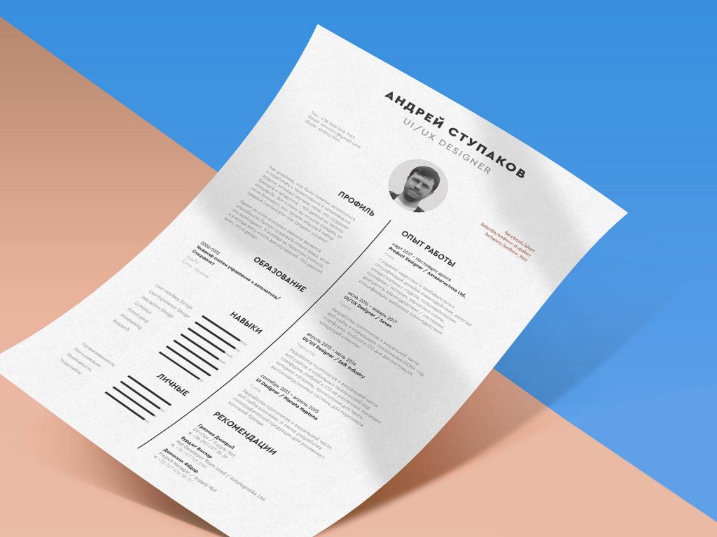 InDesign Resume Template Free Download in 2024 ResumeKraft